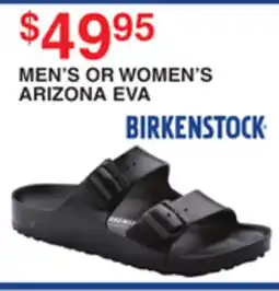 Dunham's Sports BIRKENSTOCK MEN'S OR WOMEN'S ARIZONA EVA offer