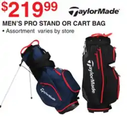 Dunham's Sports TAYLORMADE MEN'S PRO STAND OR CART BAG offer