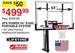Dunham's Sports SFS POWER 54 91002 PORTABLE SYSTEM offer