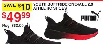 Dunham's Sports PUMA YOUTH SOFTRIDE ONE4ALL 2.0 ATHLETIC SHOES offer
