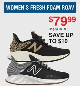 Dunham's Sports NEW BALANCE WOMEN'S FRESH FOAM ROAV offer