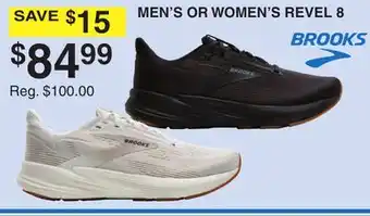Dunham's Sports BROOKS MEN'S OR WOMEN'S REVEL 8 offer