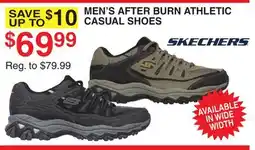 Dunham's Sports SKECHERS MEN'S AFTER BURN ATHLETIC CASUAL SHOES offer