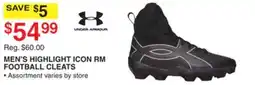Dunham's Sports UNDER ARMOUR MEN'S HIGHLIGHT ICON RM FOOTBALL CLEATS offer
