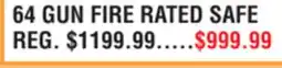 Dunham's Sports 64 GUN FIRE RATED SAFE offer