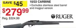 Dunham's Sports RUGER 10/22 CARBINE offer