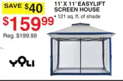 Dunham's Sports YOLI 11' X 11' EASYLIFT SCREEN HOUSE offer