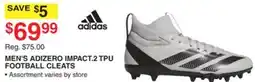 Dunham's Sports ADIDAS MEN'S ADIZERO IMPACT.2 TPU FOOTBALL CLEATS offer