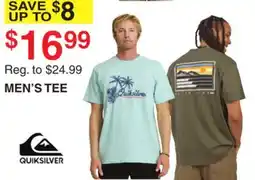 Dunham's Sports QUIKSILVER MEN'S TEE offer
