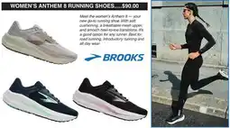 Dunham's Sports BROOKS WOMEN'S ANTHEM 8 RUNNING SHOES offer