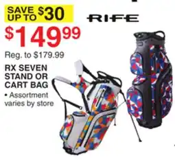 Dunham's Sports RIFE RX SEVEN STAND OR CART BAG offer