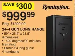 Dunham's Sports REMINGTON 24+4 GUN LONG RANGE offer