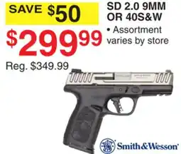 Dunham's Sports SD 2.0 9MM OR 40S&W offer