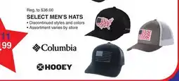 Dunham's Sports COLUMBIA SELECT MEN'S HATS offer