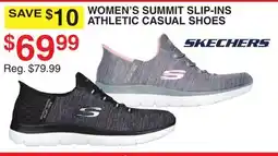 Dunham's Sports SKETCHERS WOMEN'S SUMMIT SLIP-INS ATHLETIC CASUAL SHOES offer