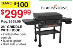 Dunham's Sports BLACKSTONE 28 GRIDDLE WITH HOOD offer