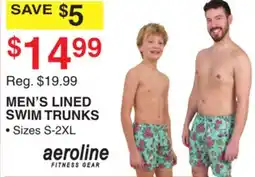 Dunham's Sports AEROLINE MEN'S LINED SWIM TRUNKS offer