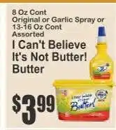 Key Food I Can't Believe It's Not Butter! Butter offer