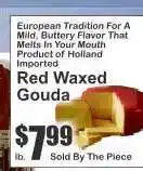 Key Food Red Waxed Gouda offer