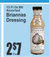 Key Food Briannas Dressing offer
