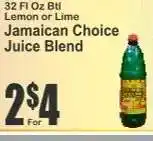 Key Food Jamaican Choice Juice Blend offer