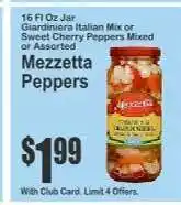 Key Food Mezzetta Peppers offer