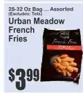 Key Food Urban Meadow French Fries offer