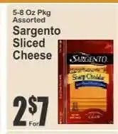 Key Food Sargento Sliced Cheese offer