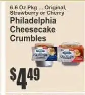 Key Food Philadelphia Cheesecake Crumbles offer