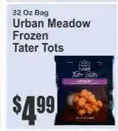 Key Food Urban Meadow Frozen Tater Tots offer
