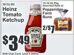 Key Food Heinz Tomato Ketchup offer