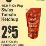 Key Food Swiss Tomato Ketchup offer