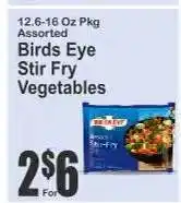 Key Food Birds Eye Stir Fry Vegetables offer