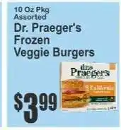 Key Food Dr. Praeger's Frozen Veggie Burgers offer