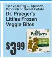 Key Food Dr. Praeger's Littles Frozen Veggie Bites offer