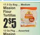 Key Food Mission Flour Tortillas offer