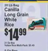 Key Food Canilla Long Grain White Rice offer