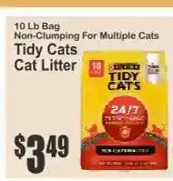Key Food Tidy Cats Cat Litter offer