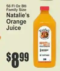 Key Food Natalie'S Orange Juice offer