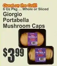 Key Food Giorgio Portabella Mushroom Caps offer
