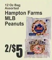Key Food Hampton Farms MLB Peanuts offer