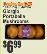 Key Food Giorgio Portabella Mushrooms offer