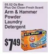 Key Food Arm & Hammer Powder Laundry Detergent offer