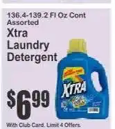 Key Food Xtra Laundry Detergent offer
