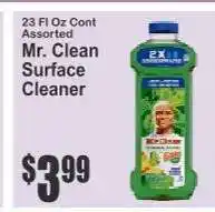 Key Food Mr. Clean Surface Cleaner offer