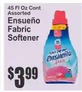 Key Food Ensueño Fabric Softener offer