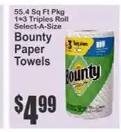 Key Food Bounty Paper Towels offer