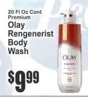 Key Food Olay Rengenersist Body Wash offer