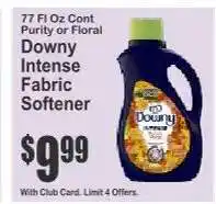 Key Food Downy Intense Fabric Softener offer