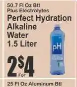 Key Food Perfect Hydration Alkaline Water offer